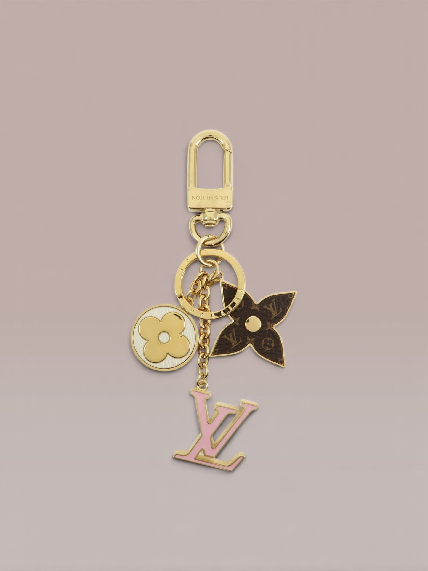 Louis Vuitton Metal Spring Street Bag Charm 25 (Full Set)