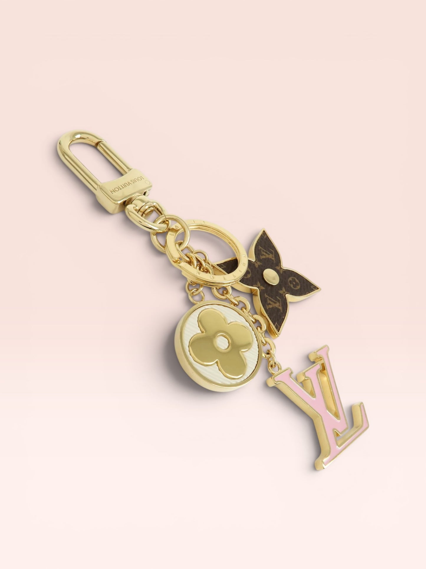 Louis Vuitton Metal Spring Street Bag Charm 25 (Full Set)