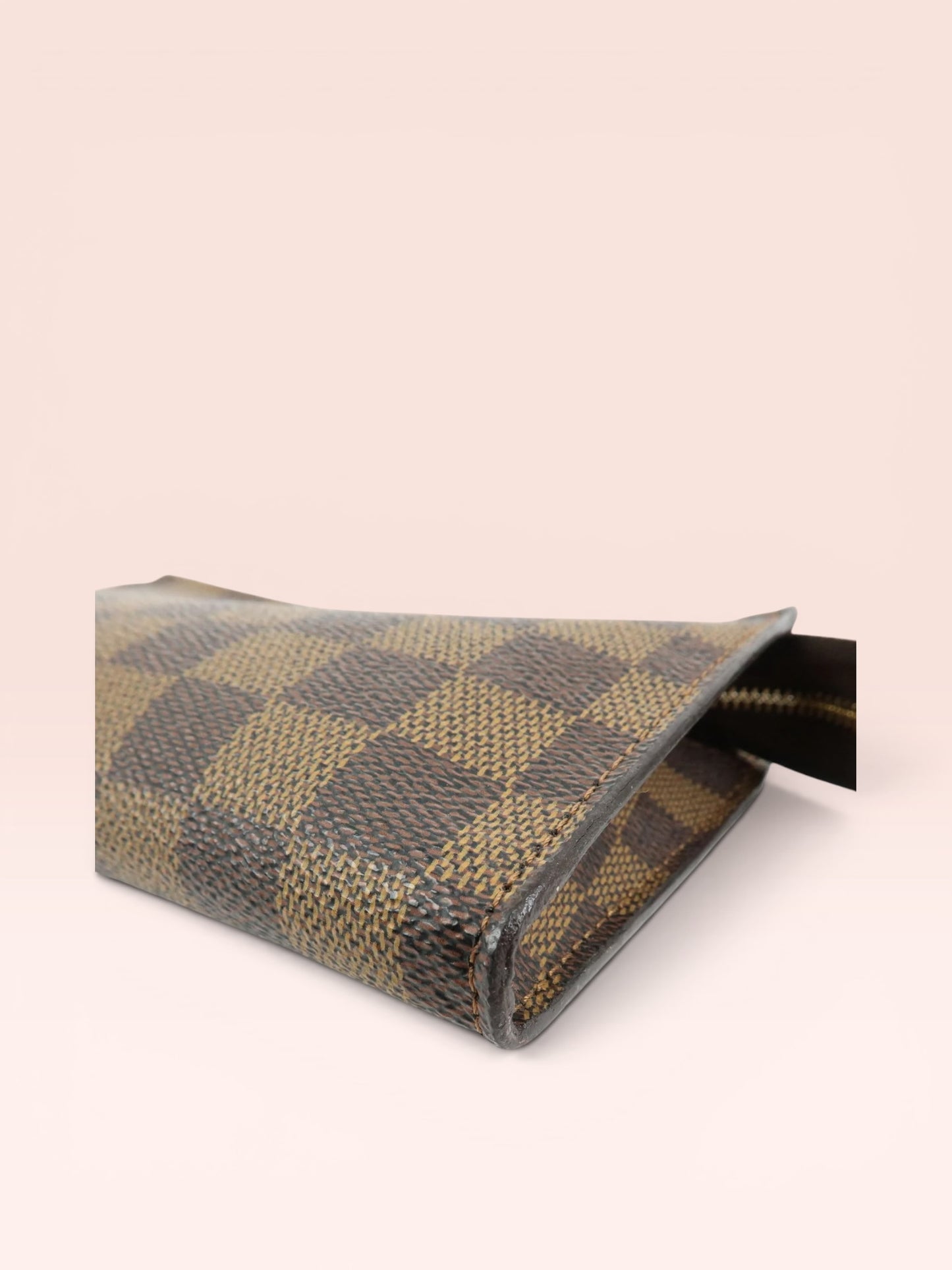 Louis Vuitton Damier Ebene Bucket Pouch 1998