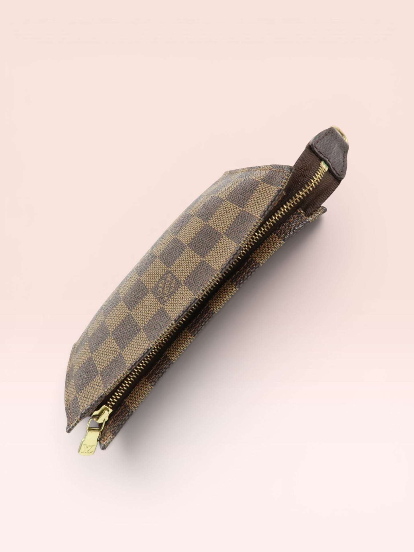 Louis Vuitton Damier Ebene Bucket Pouch 1998