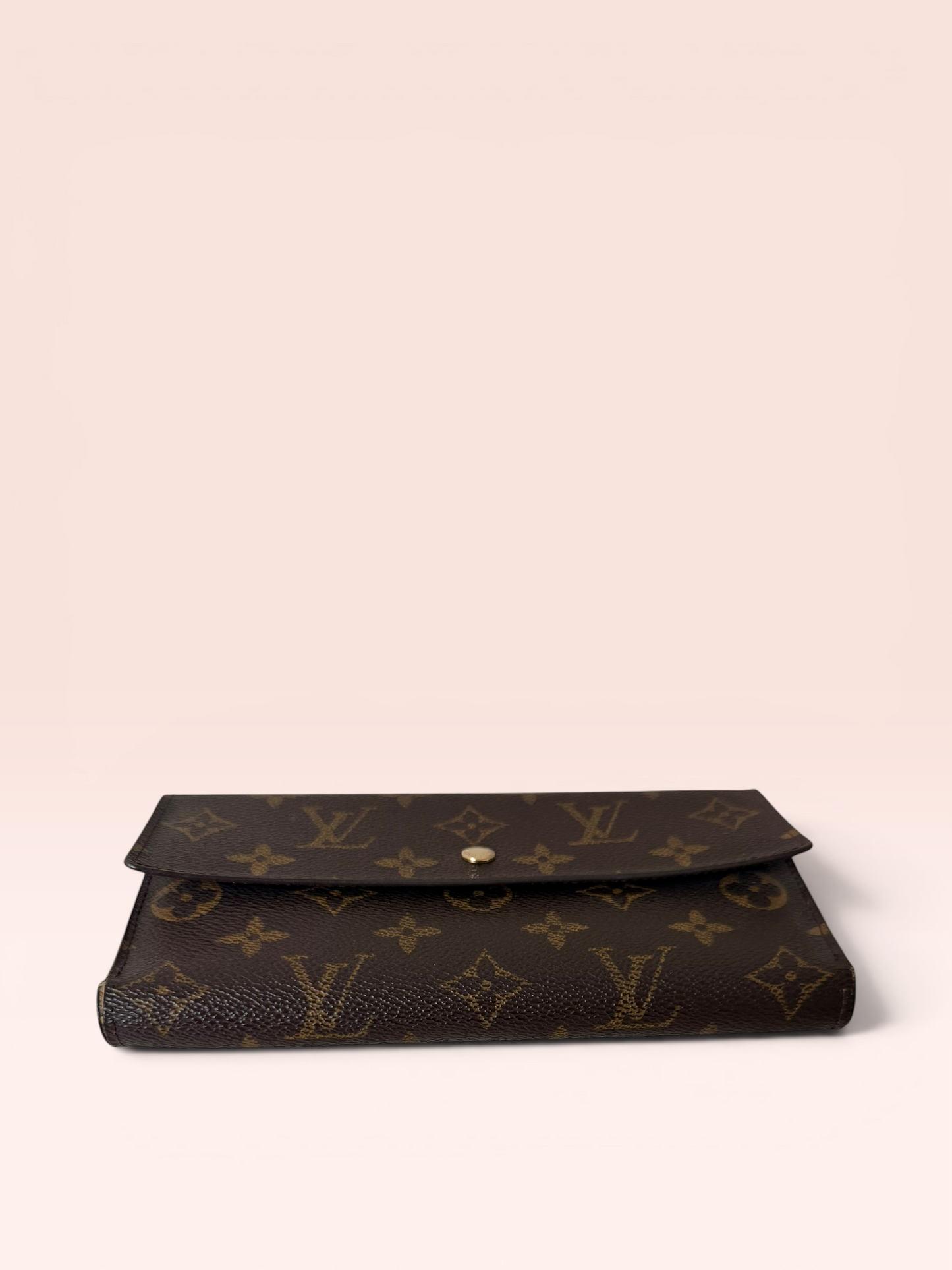 Louis Vuitton Monogram Canvas International Vintage Wallet 2000