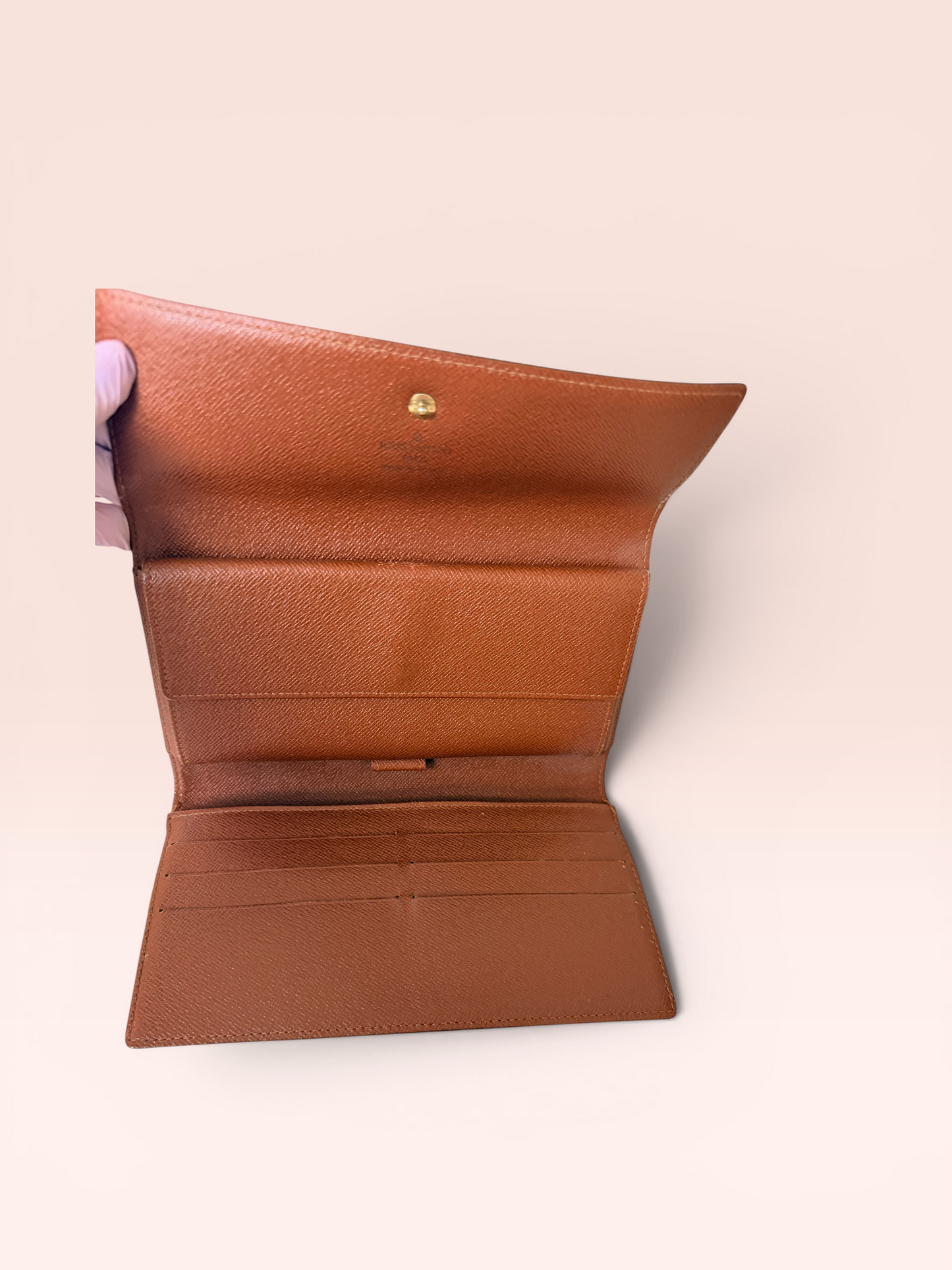 Louis Vuitton Monogram Canvas International Vintage Wallet 2000