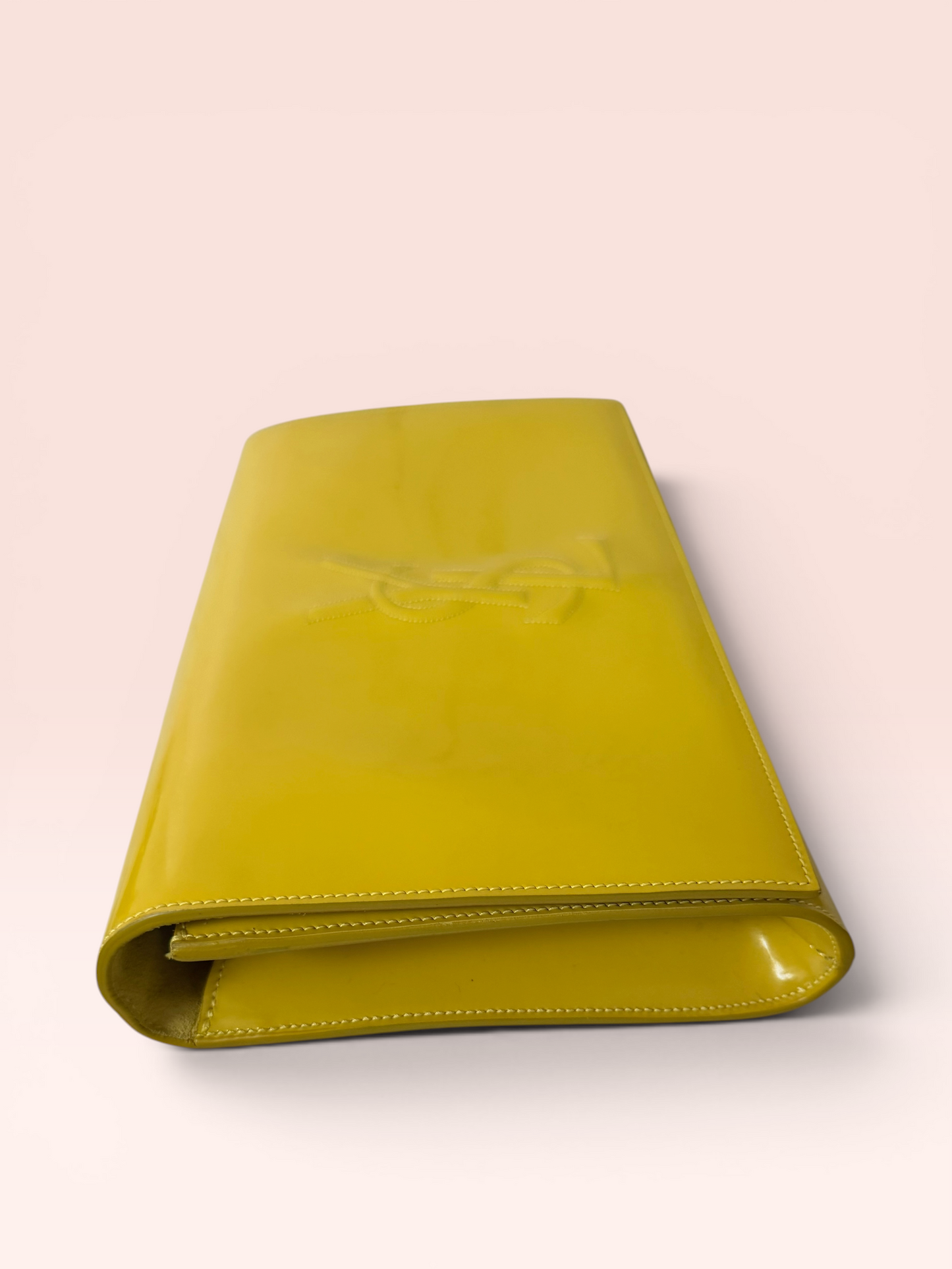 Yves Saint Laurent Belle De Jour Patent Leather Clutch