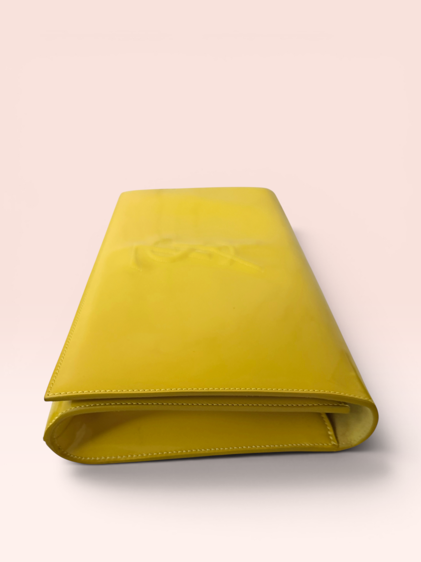 Yves Saint Laurent Belle De Jour Patent Leather Clutch