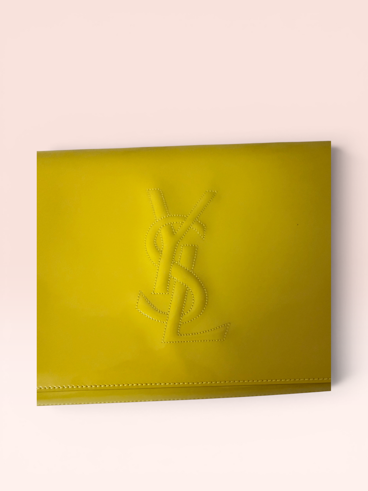 Yves Saint Laurent Belle De Jour Patent Leather Clutch