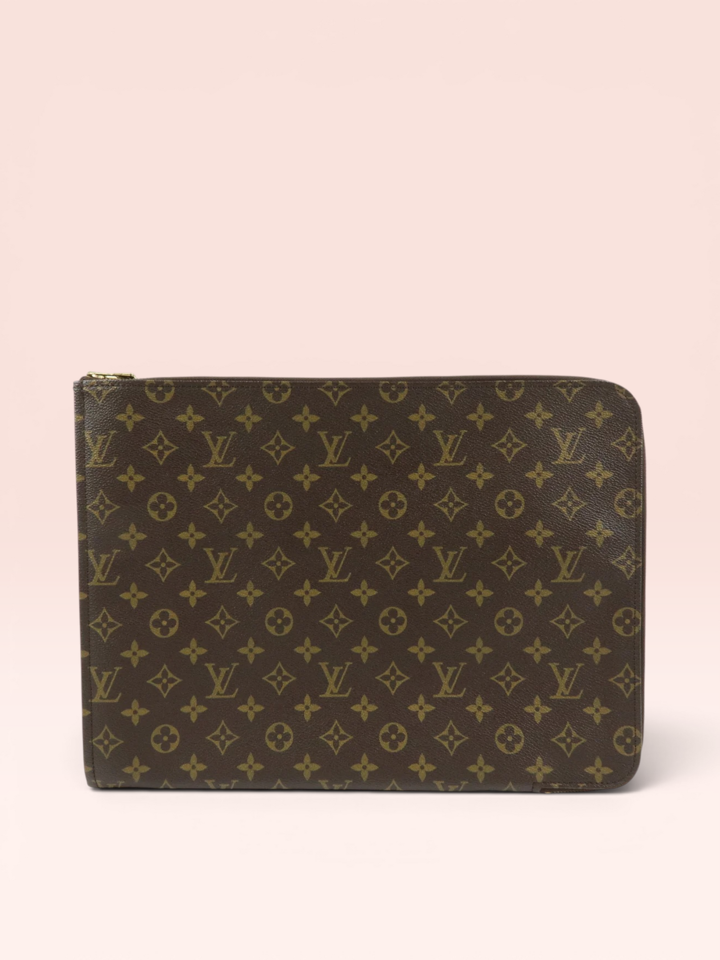 Louis Vuitton Monogram Canvas Vintage Posh Documents Case 1987