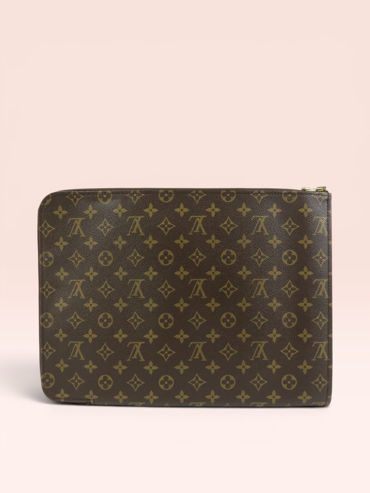 Louis Vuitton Monogram Canvas Vintage Posh Documents Case 1987
