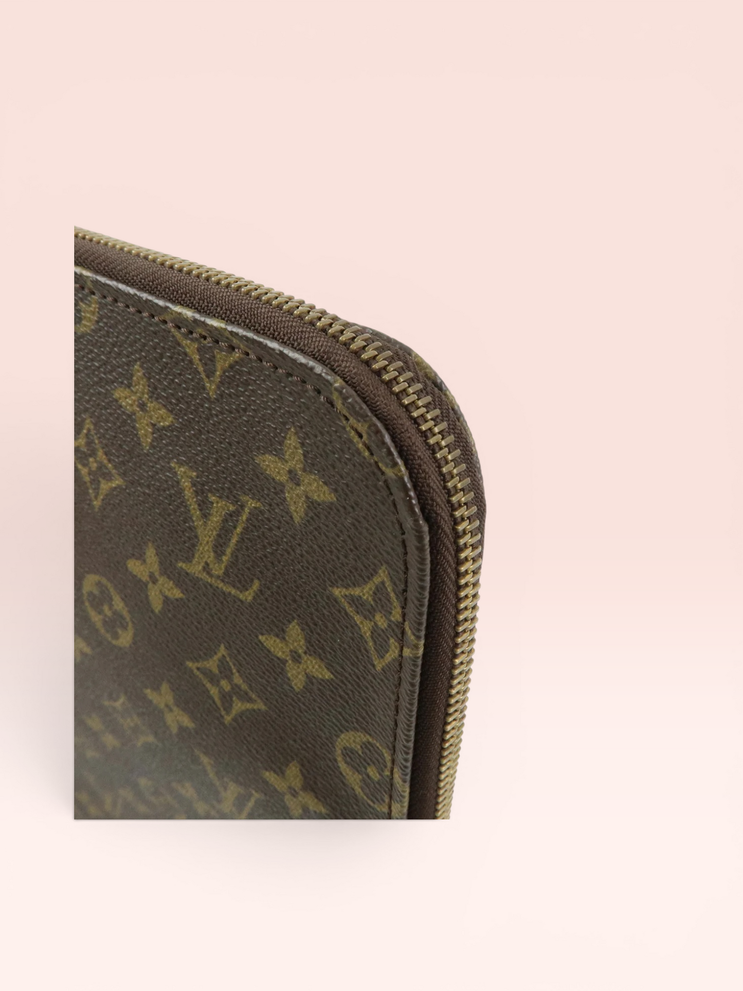Louis Vuitton Monogram Canvas Vintage Posh Documents Case 1987