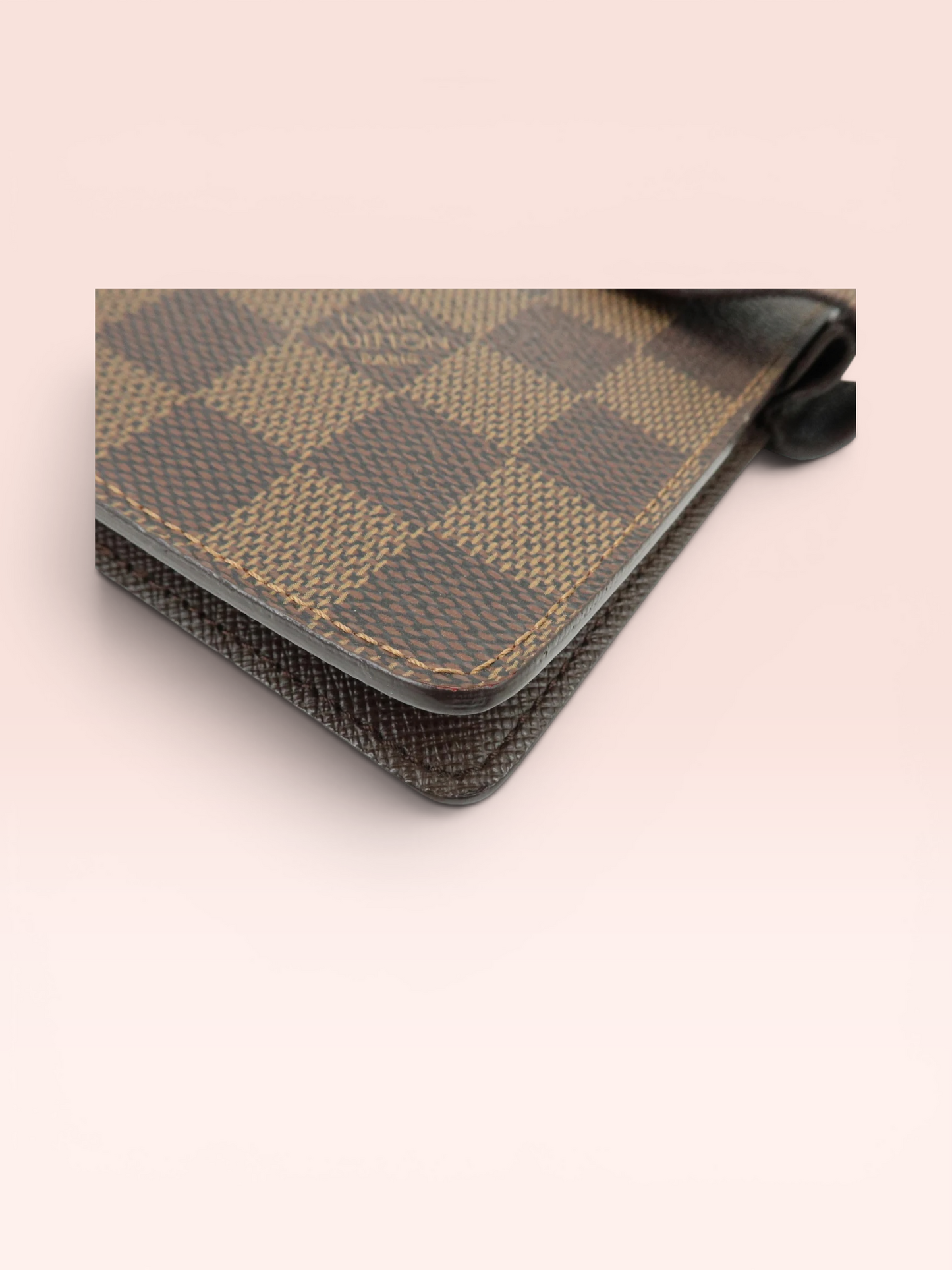 Louis Vuitton Damier Ebene Canvas Agenda MM 2011