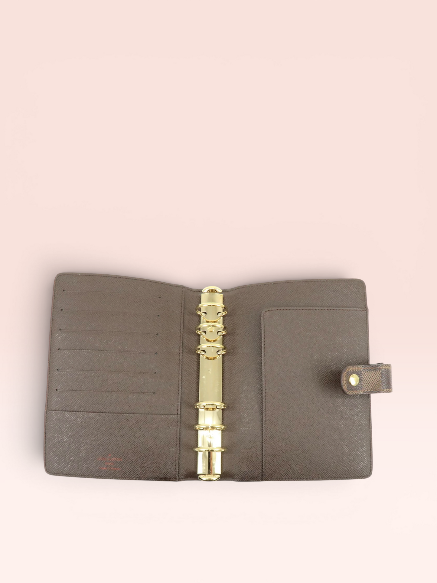 Louis Vuitton Damier Ebene Canvas Agenda MM 2011