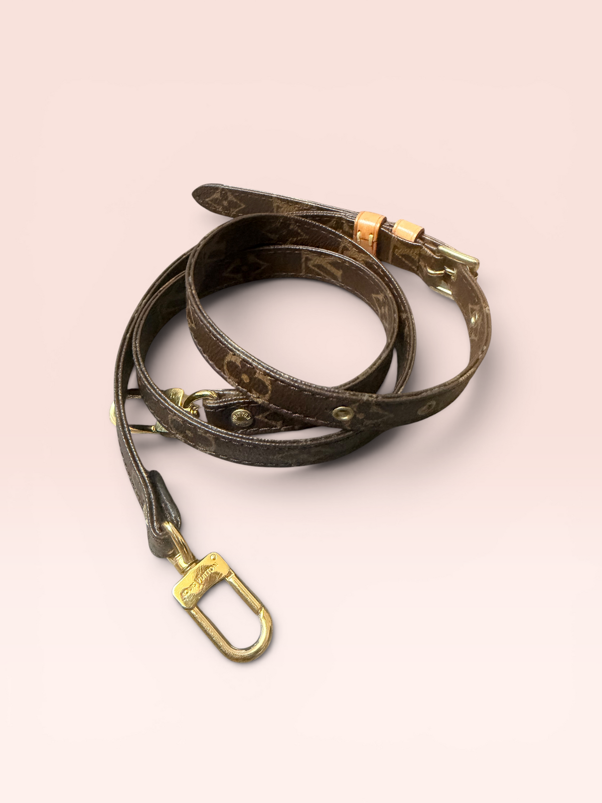 Louis Vuitton Monogram Canvas Adjustable Strap 28"-44"