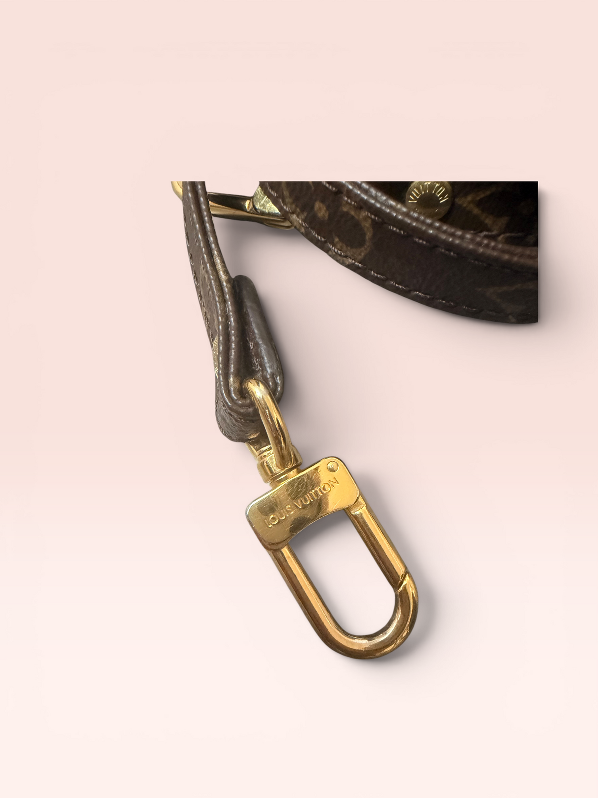 Louis Vuitton Monogram Canvas Adjustable Strap 28"-44"