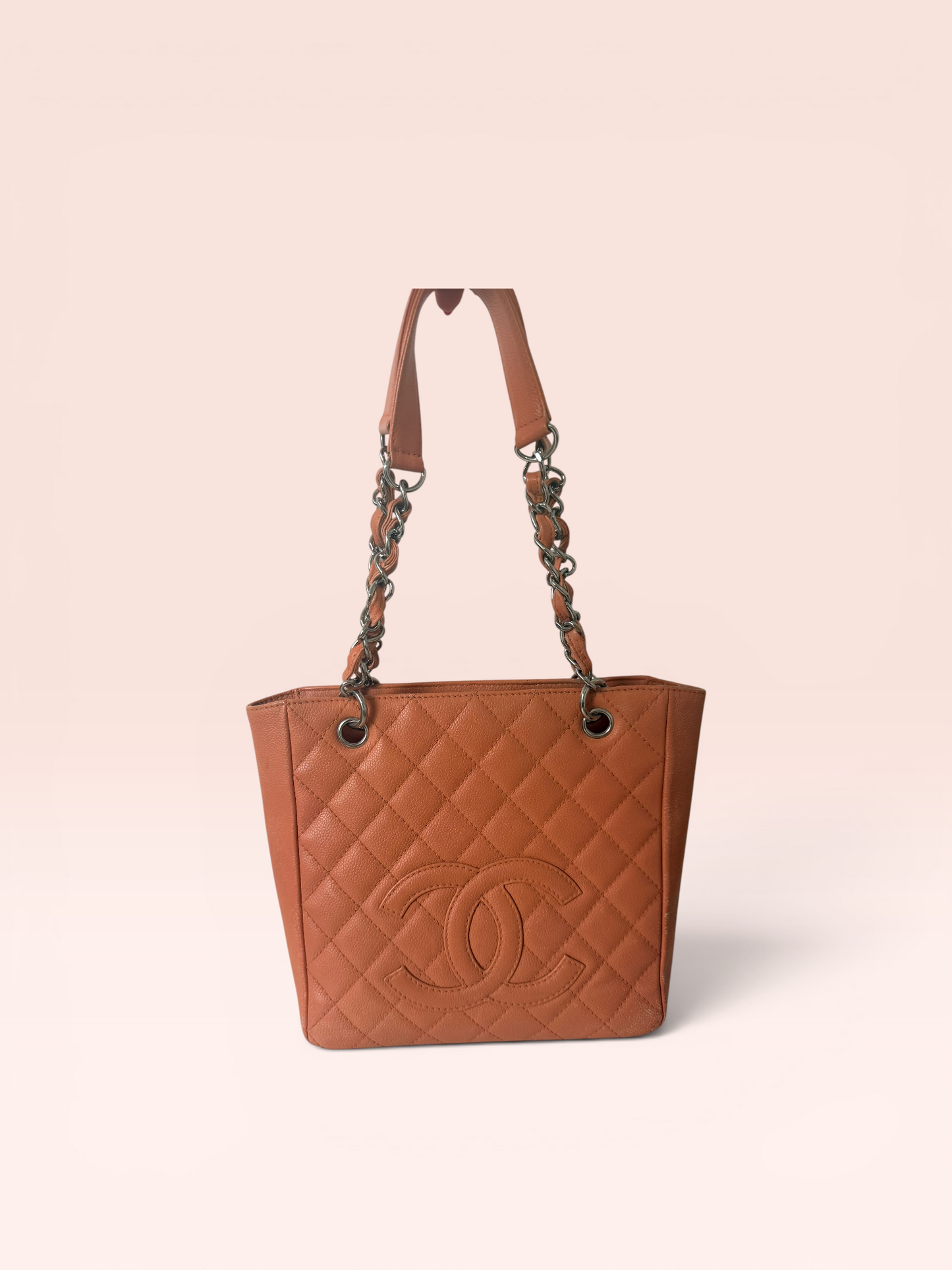 Chanel Caviar Leather Petite Shopping Tote 2008-2009