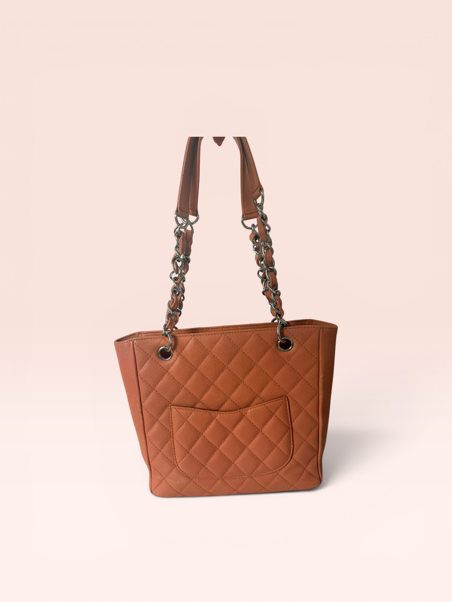 Chanel Caviar Leather Petite Shopping Tote 2008-2009