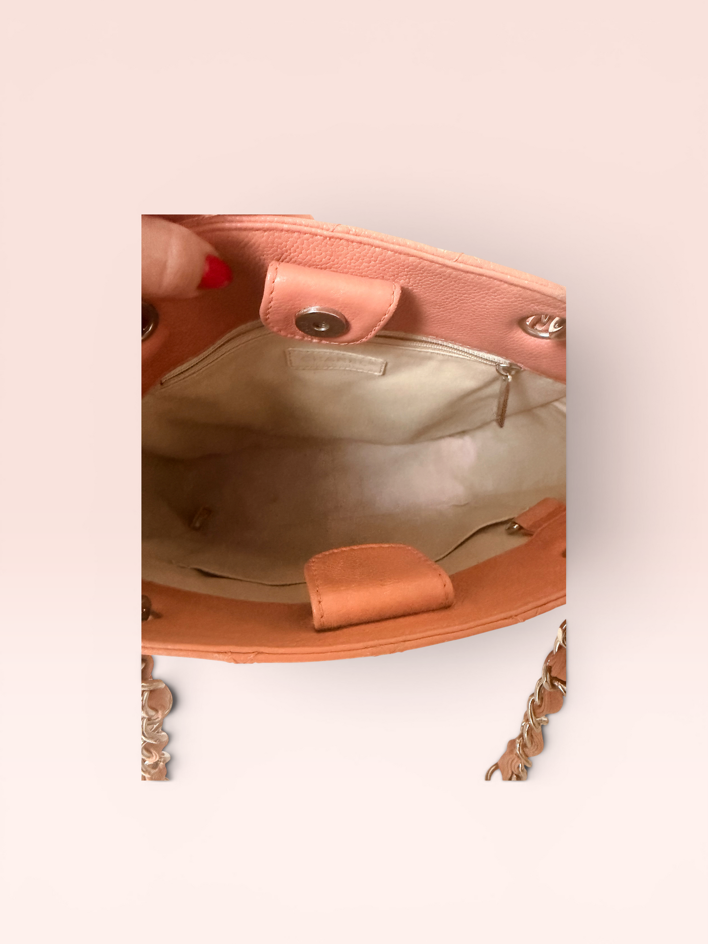 Chanel Caviar Leather Petite Shopping Tote 2008-2009