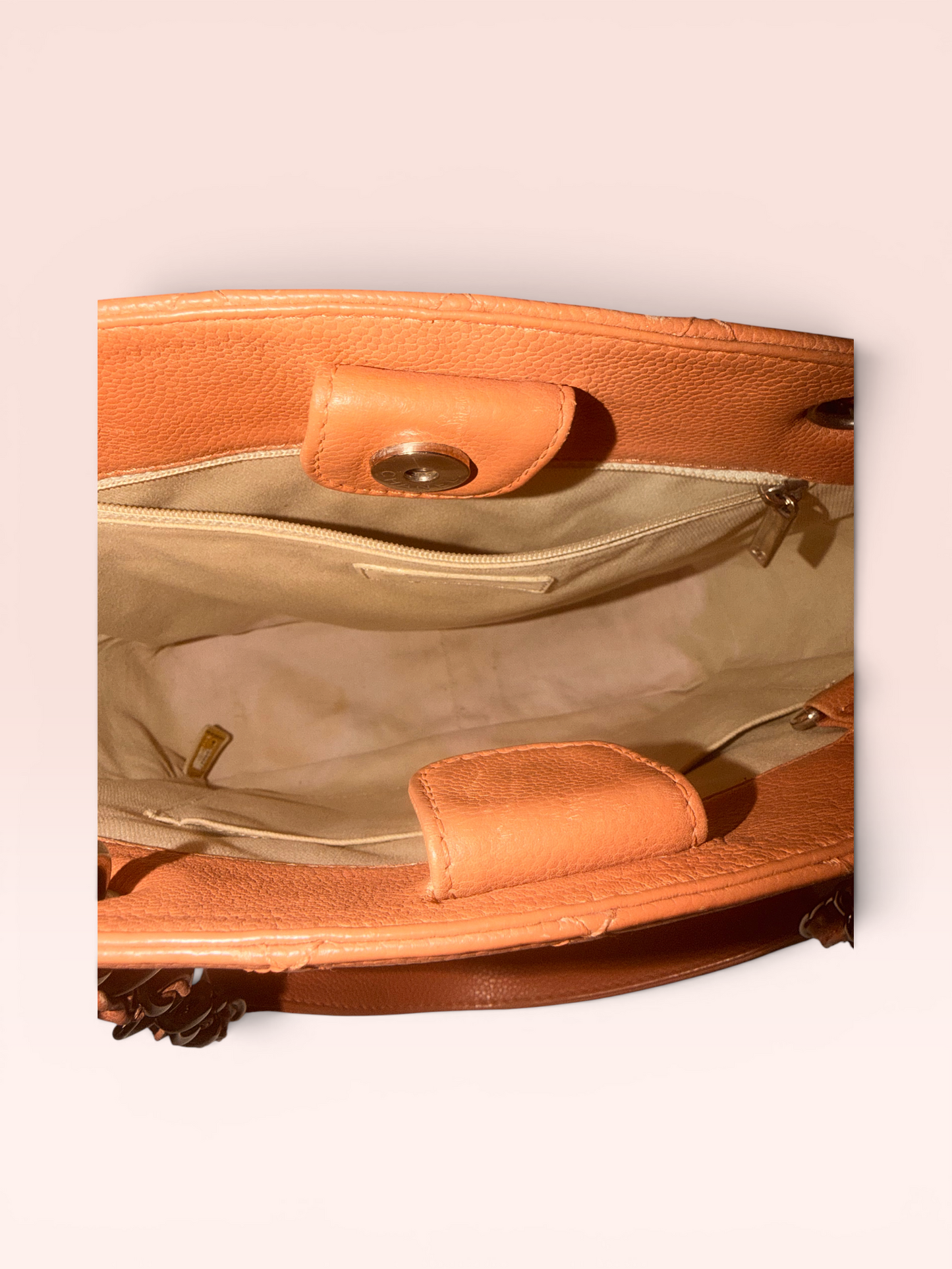 Chanel Caviar Leather Petite Shopping Tote 2008-2009