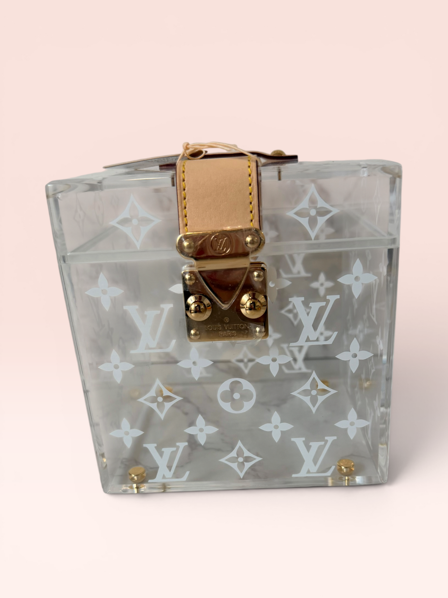 Louis Vuitton Transparent Plexiglass Scott Box