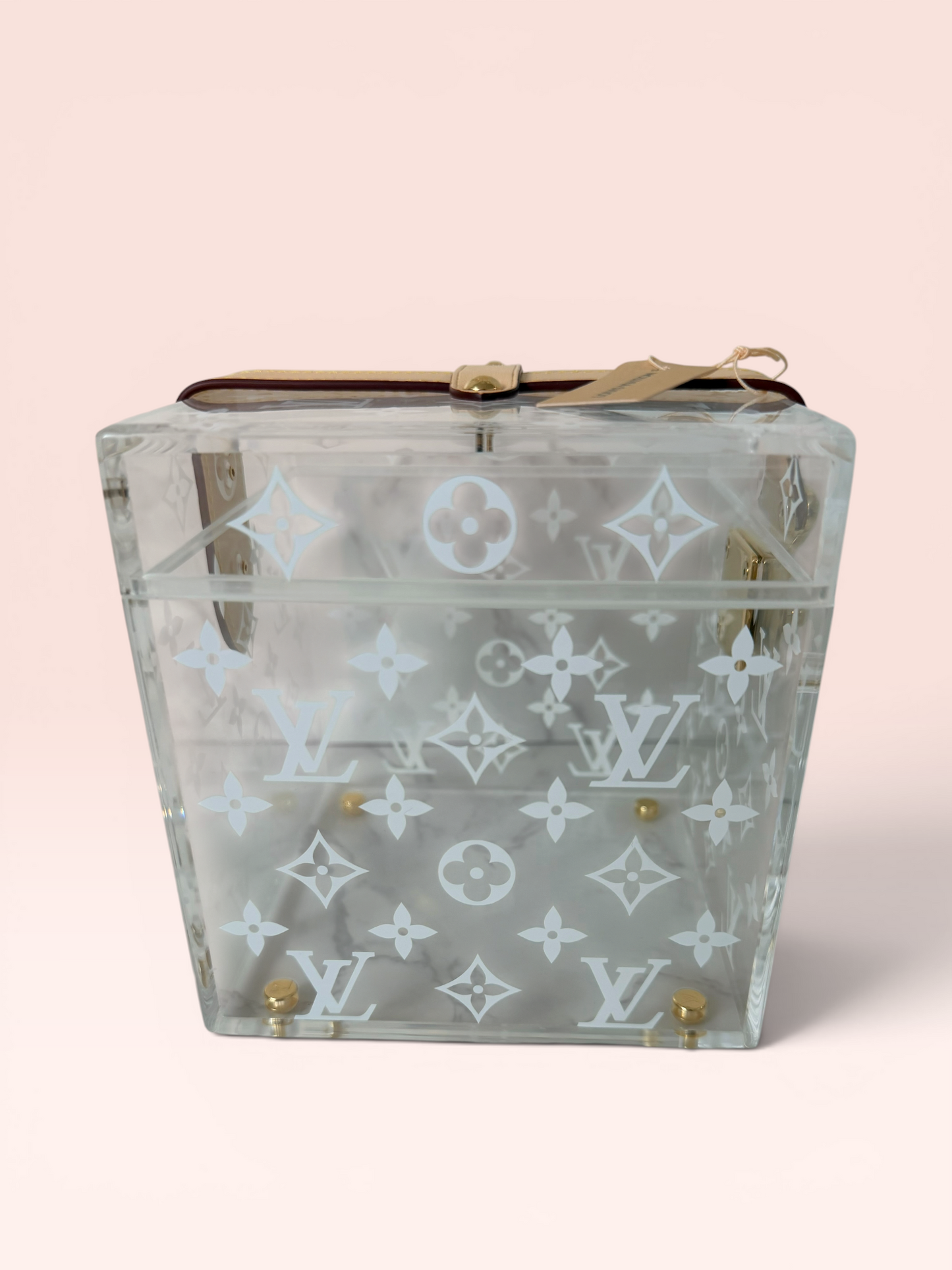Louis Vuitton Transparent Plexiglass Scott Box
