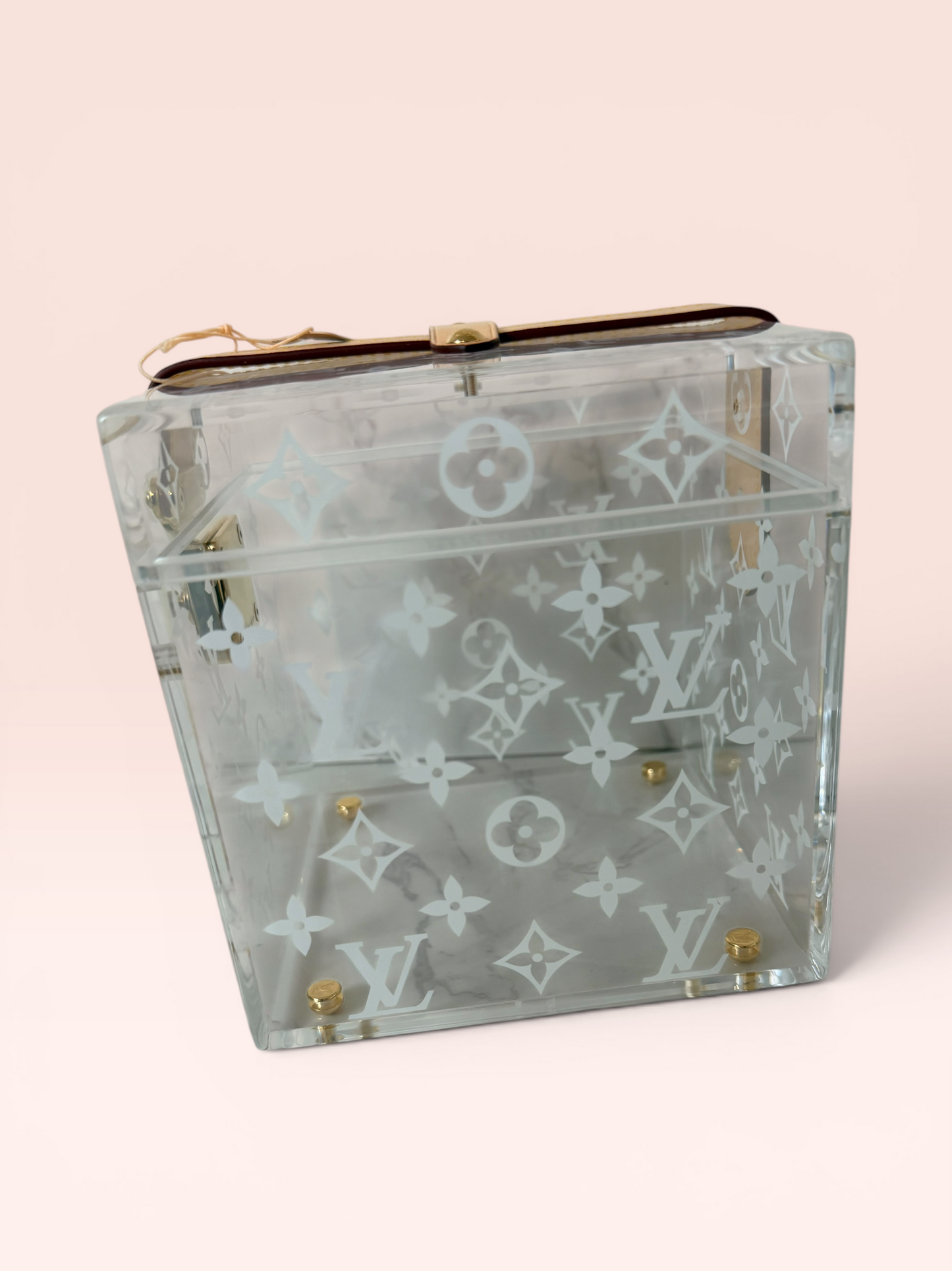 Louis Vuitton Transparent Plexiglass Scott Box