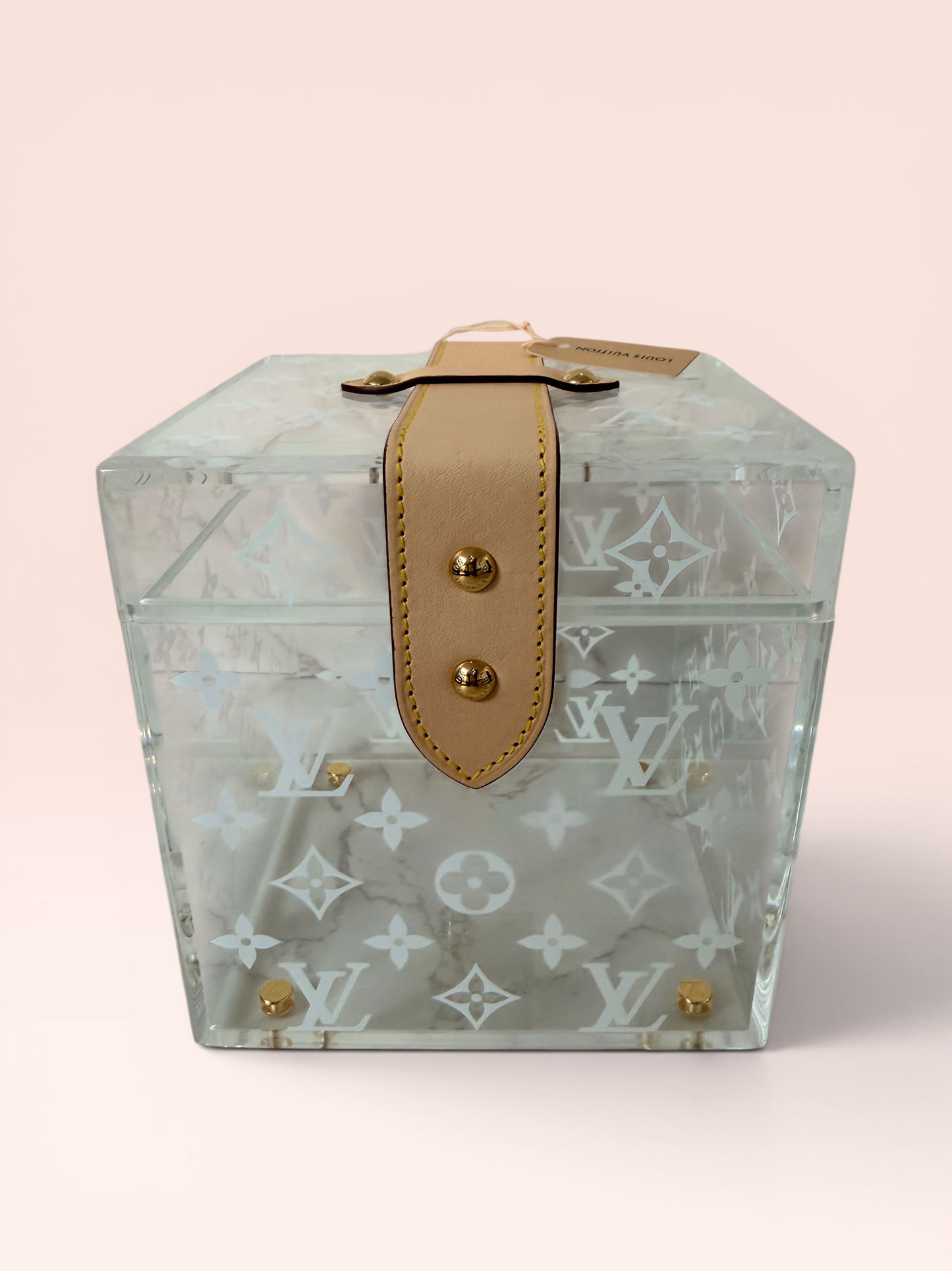 Louis Vuitton Transparent Plexiglass Scott Box