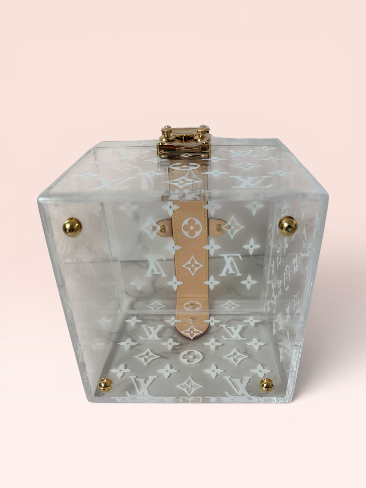Louis Vuitton Transparent Plexiglass Scott Box