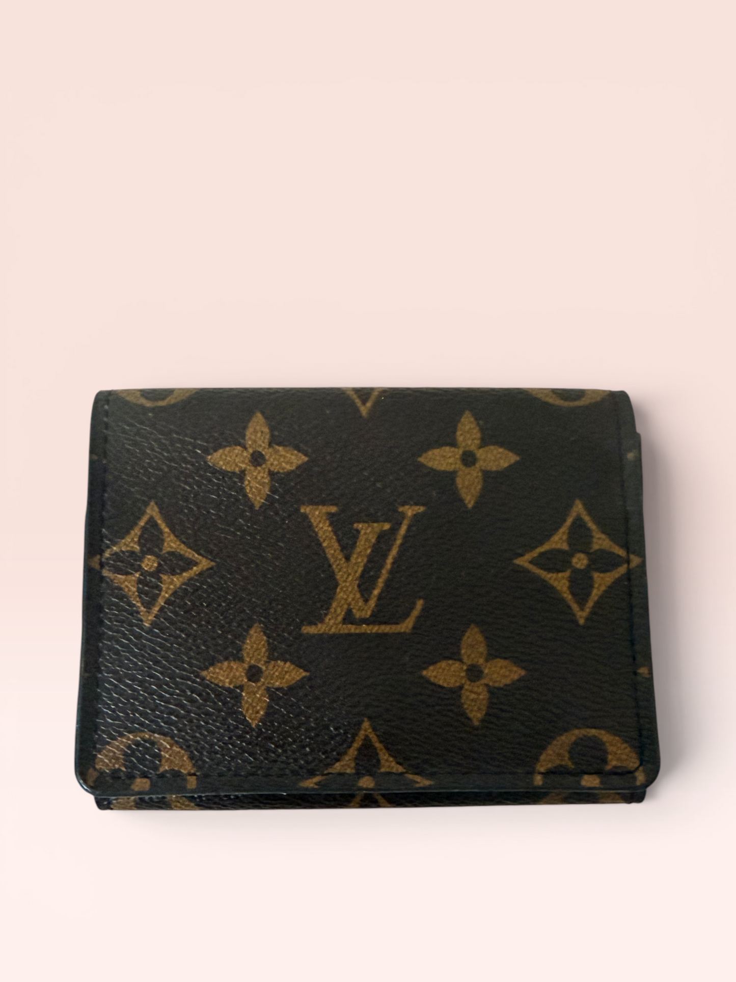Louis Vuitton Monogram Canvas 0195* R330 Envelope Business Card Holder 2017