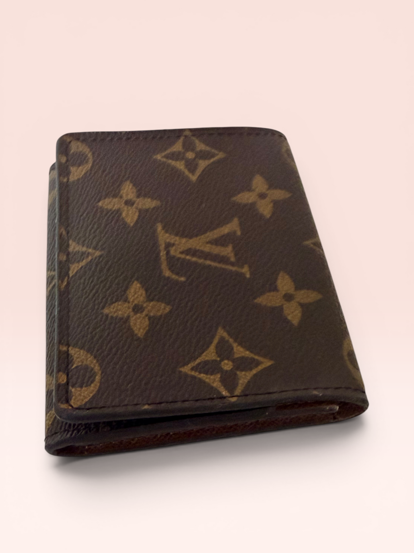 Louis Vuitton Monogram Canvas 0195* R330 Envelope Business Card Holder 2017