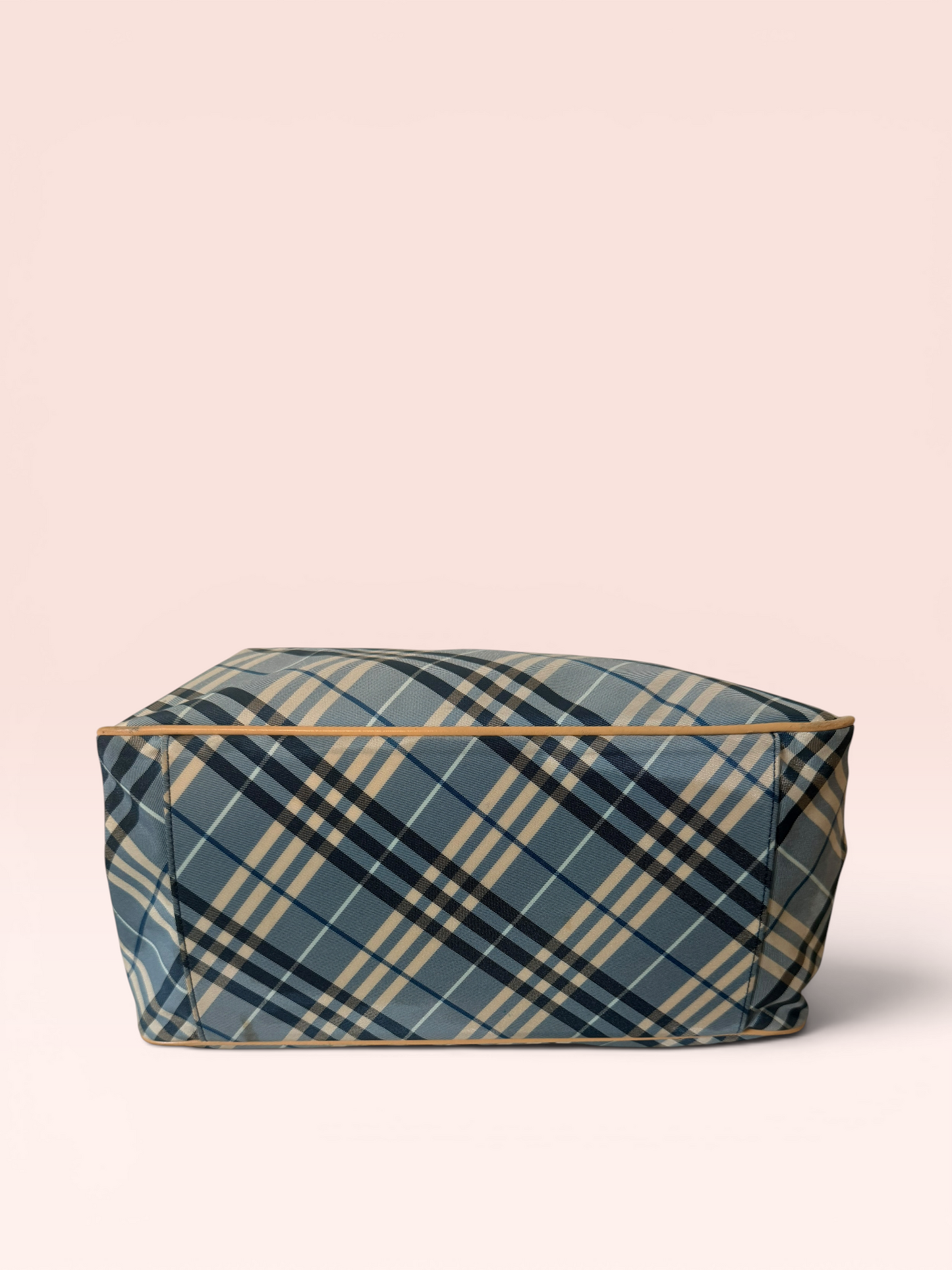 Burberry Blue label Nylon Tote Bag (Blue)