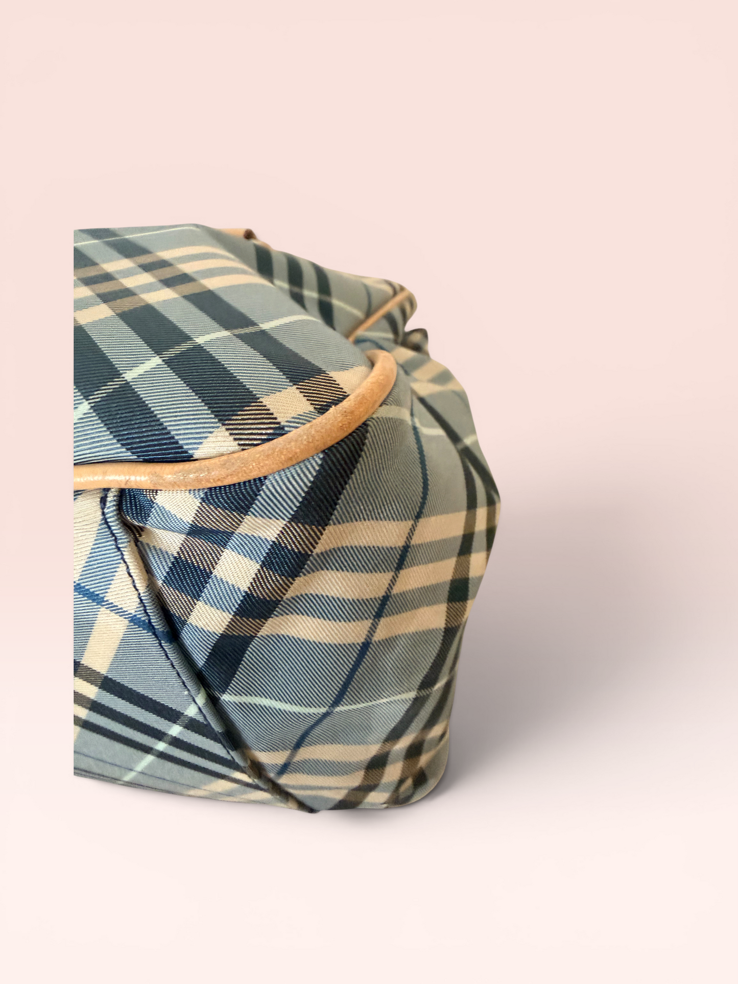 Burberry Blue label Nylon Tote Bag (Blue)