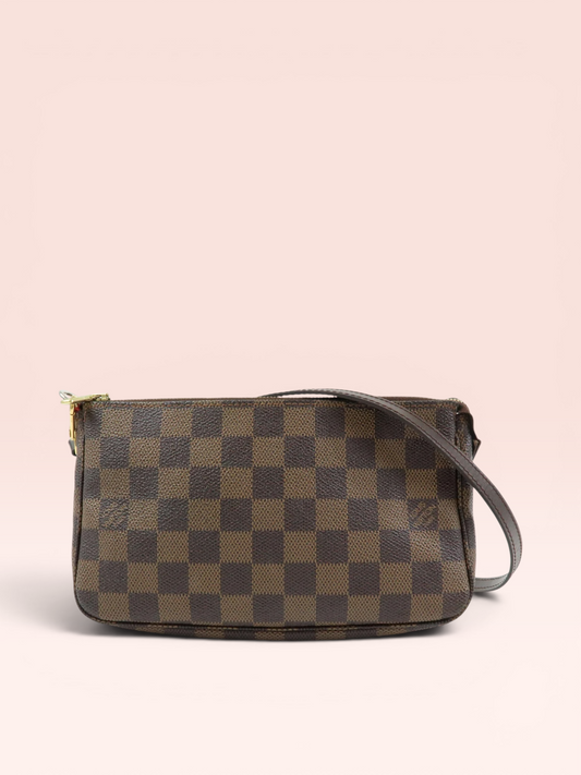 Louis Vuitton Damier Ebene Canvas Pochette Accessoires 2008