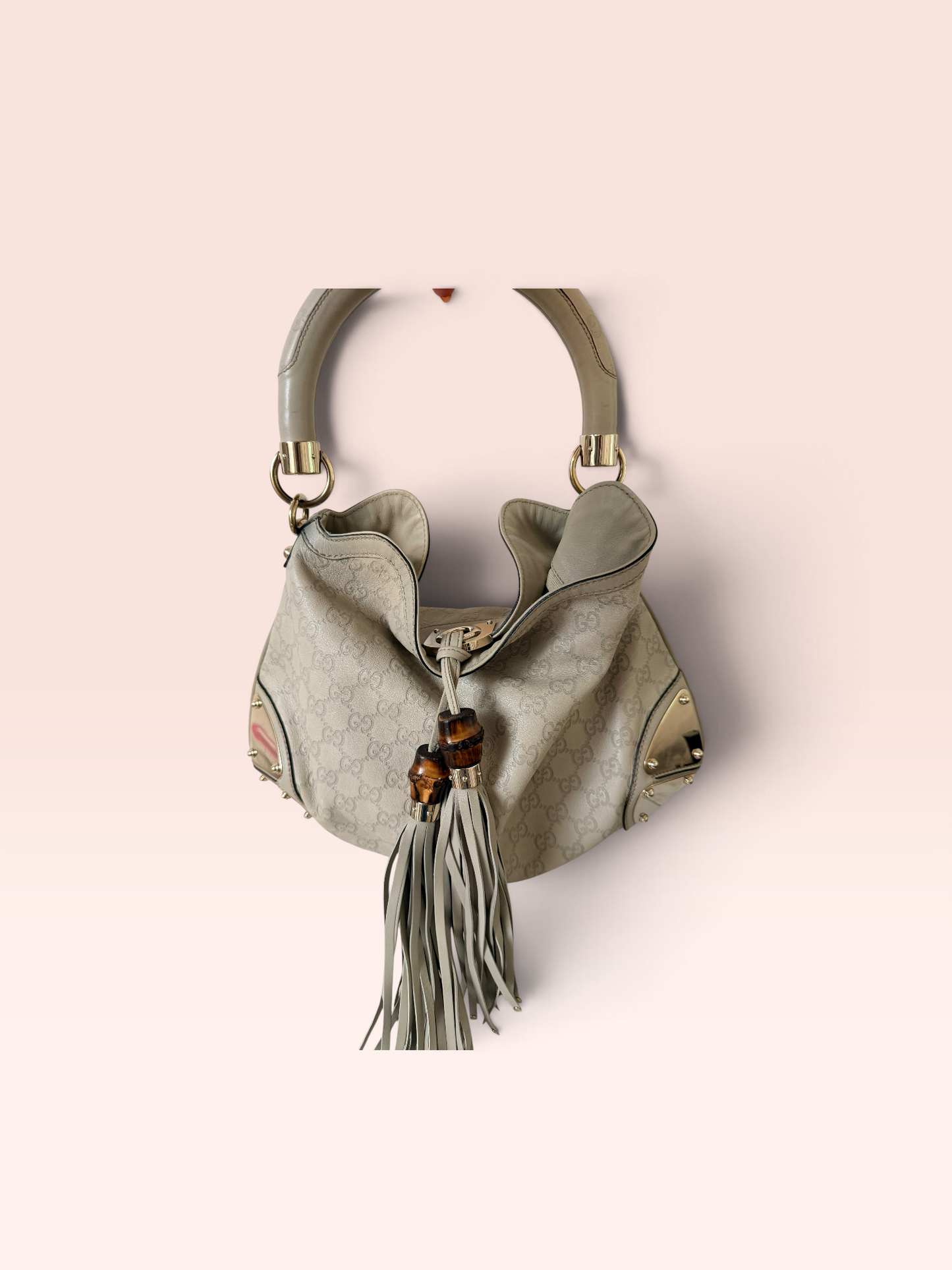 Gucci Guccissima Leather Top Handle Bang with Strap 2006-2007