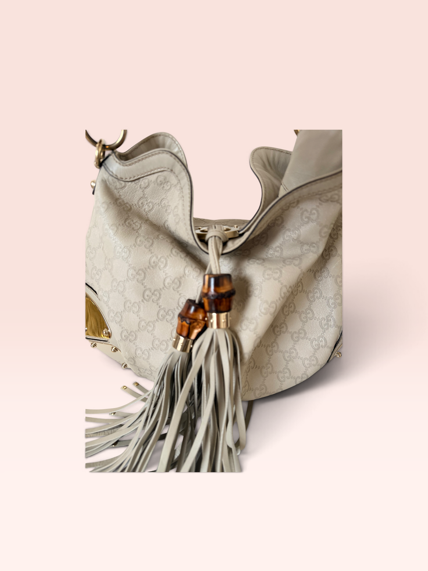 Gucci Guccissima Leather Top Handle Bang with Strap 2006-2007