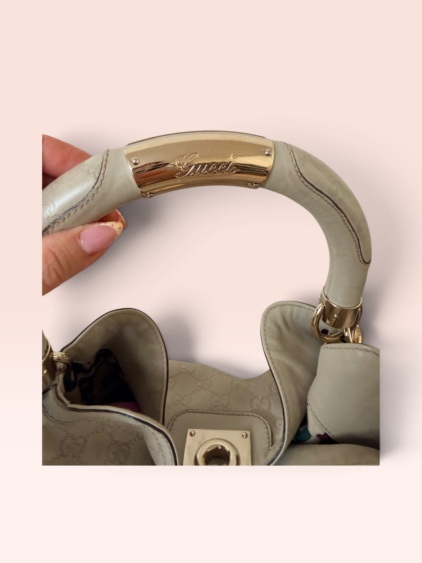 Gucci Guccissima Leather Top Handle Bang with Strap 2006-2007