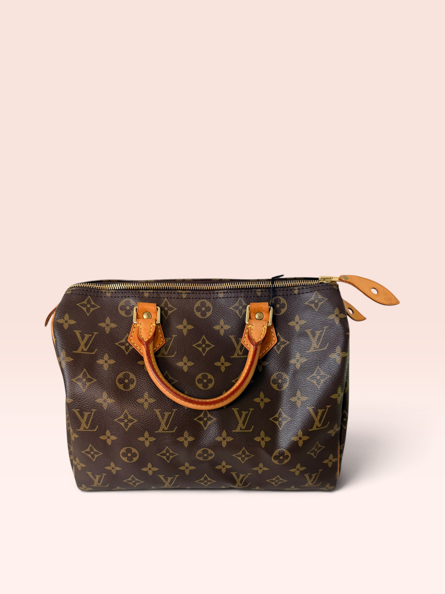 Louis Vuitton Monogram Canvas Speedy 30 2005 with Lock & Key