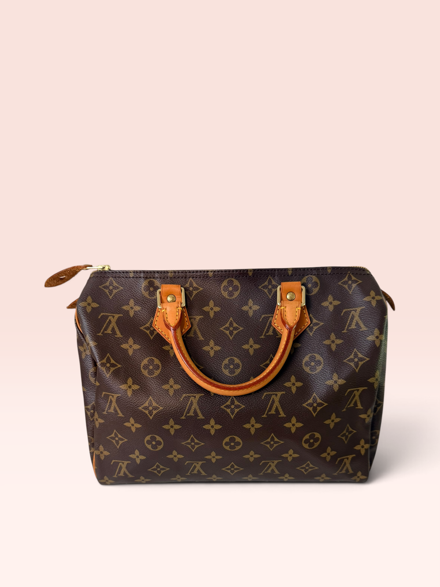 Louis Vuitton Monogram Canvas Speedy 30 2005 with Lock & Key