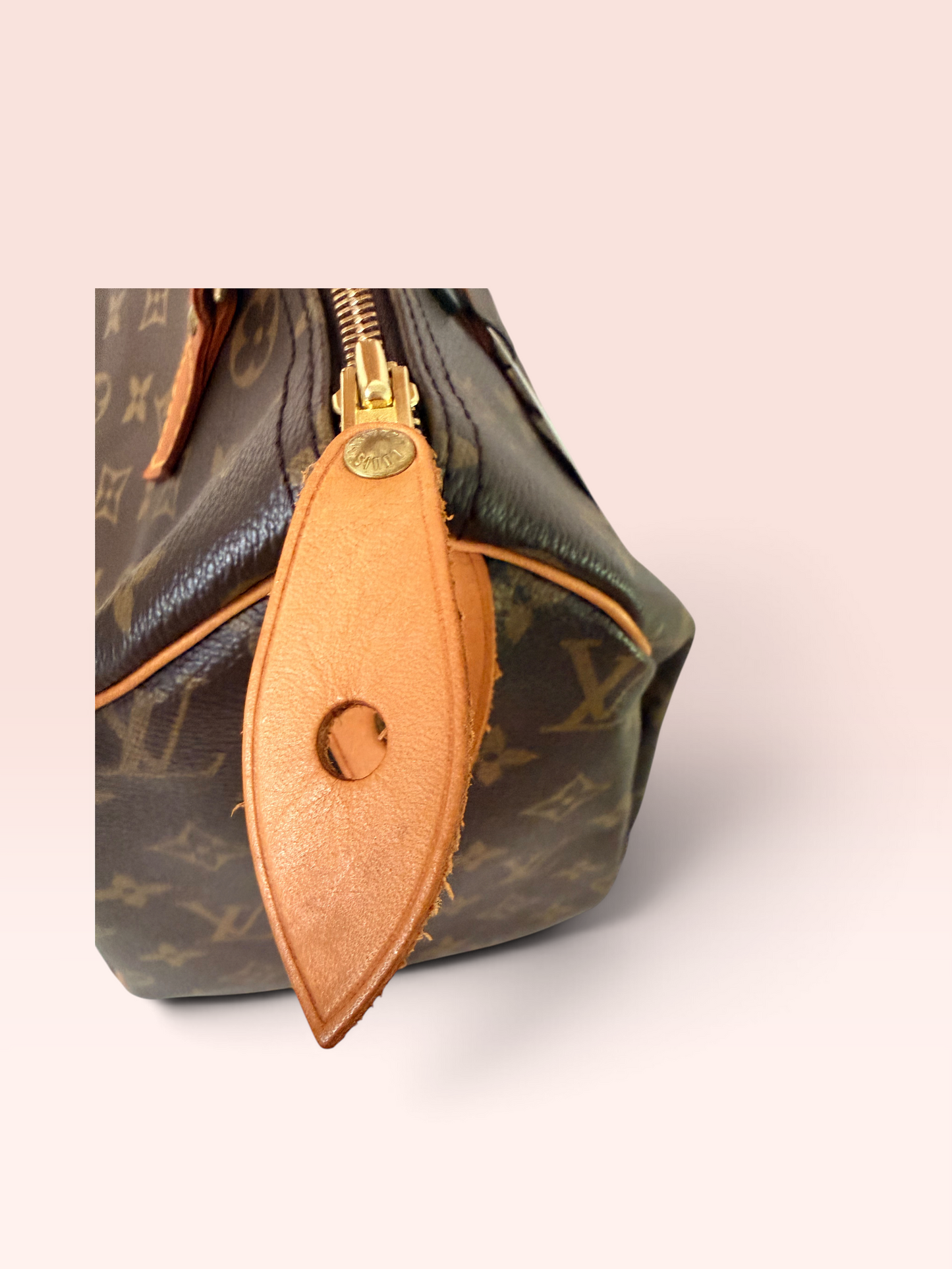 Louis Vuitton Monogram Canvas Speedy 30 2005 with Lock & Key