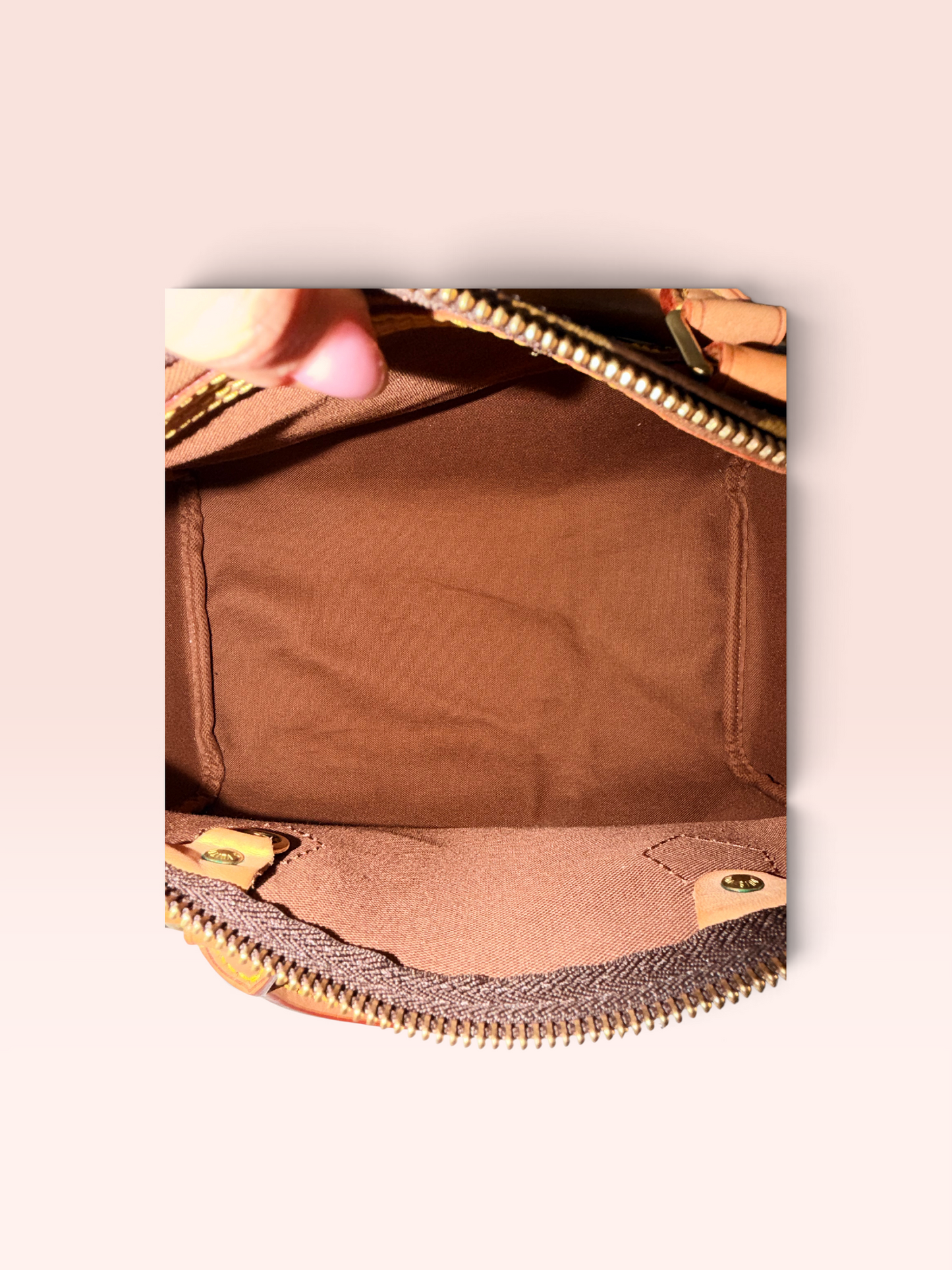 Louis Vuitton Monogram Canvas Speedy 30 2005 with Lock & Key