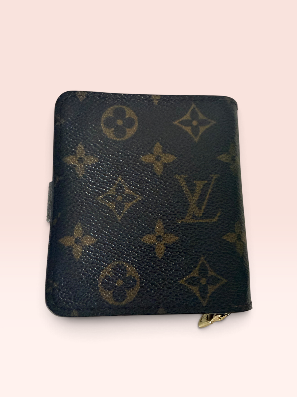 Louis Vuitton Monogram Canvas Vintage  0202 Compact Wallet 2000