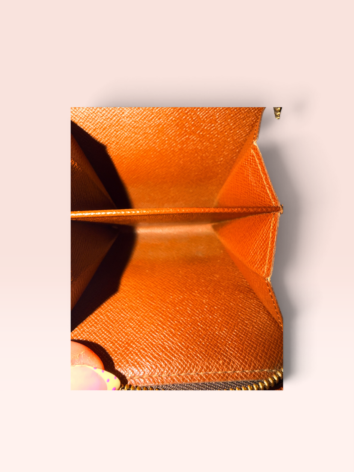 Louis Vuitton Monogram Canvas Vintage  0202 Compact Wallet 2000