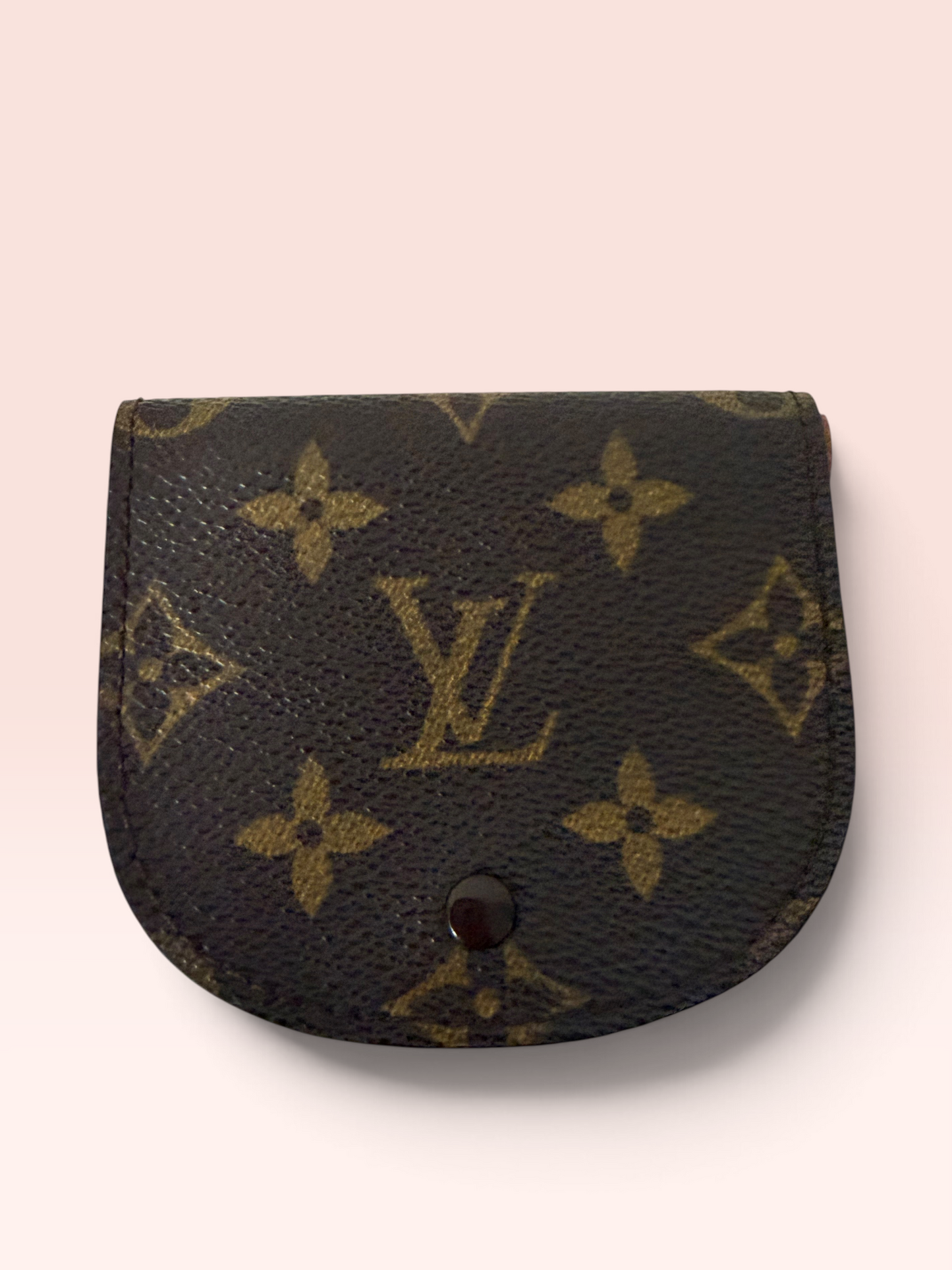 Louis Vuitton Monogram Canvas 0201 Porte-Monnaie Gousset Coin Purse 1987