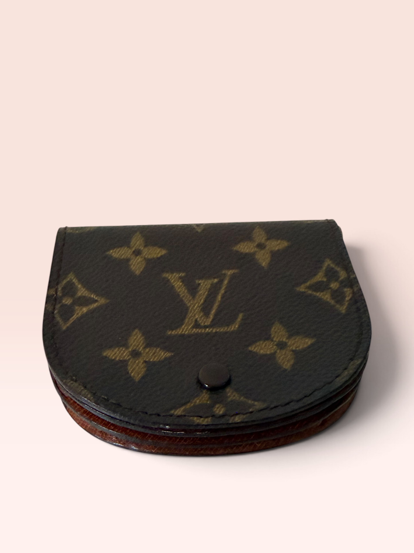 Louis Vuitton Monogram Canvas 0201 Porte-Monnaie Gousset Coin Purse 1987