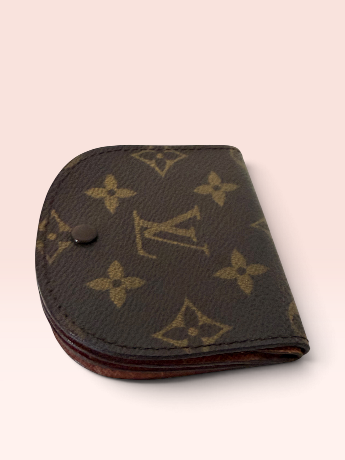 Louis Vuitton Monogram Canvas 0201 Porte-Monnaie Gousset Coin Purse 1987