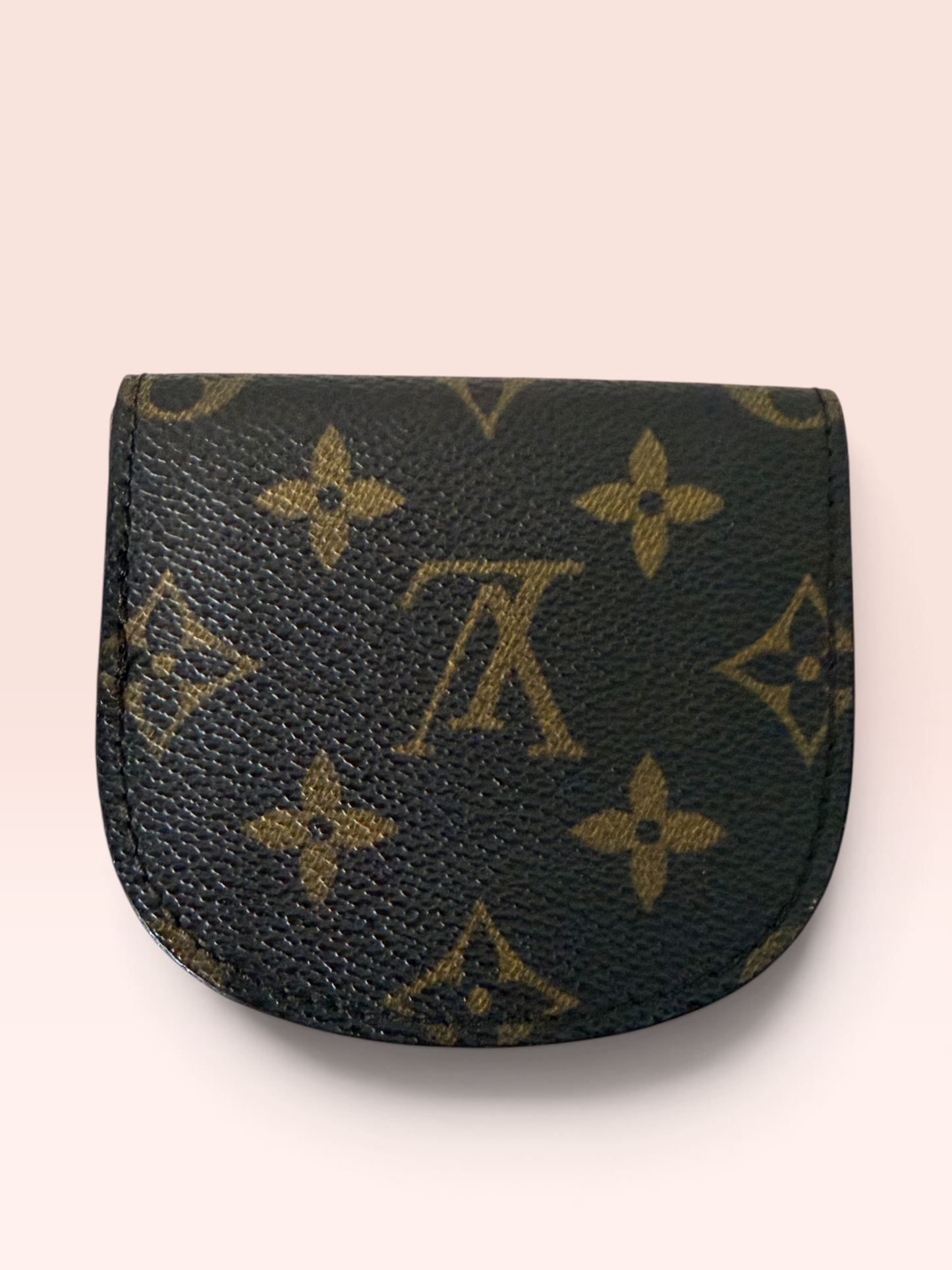 Louis Vuitton Monogram Canvas 0201 Porte-Monnaie Gousset Coin Purse 1987