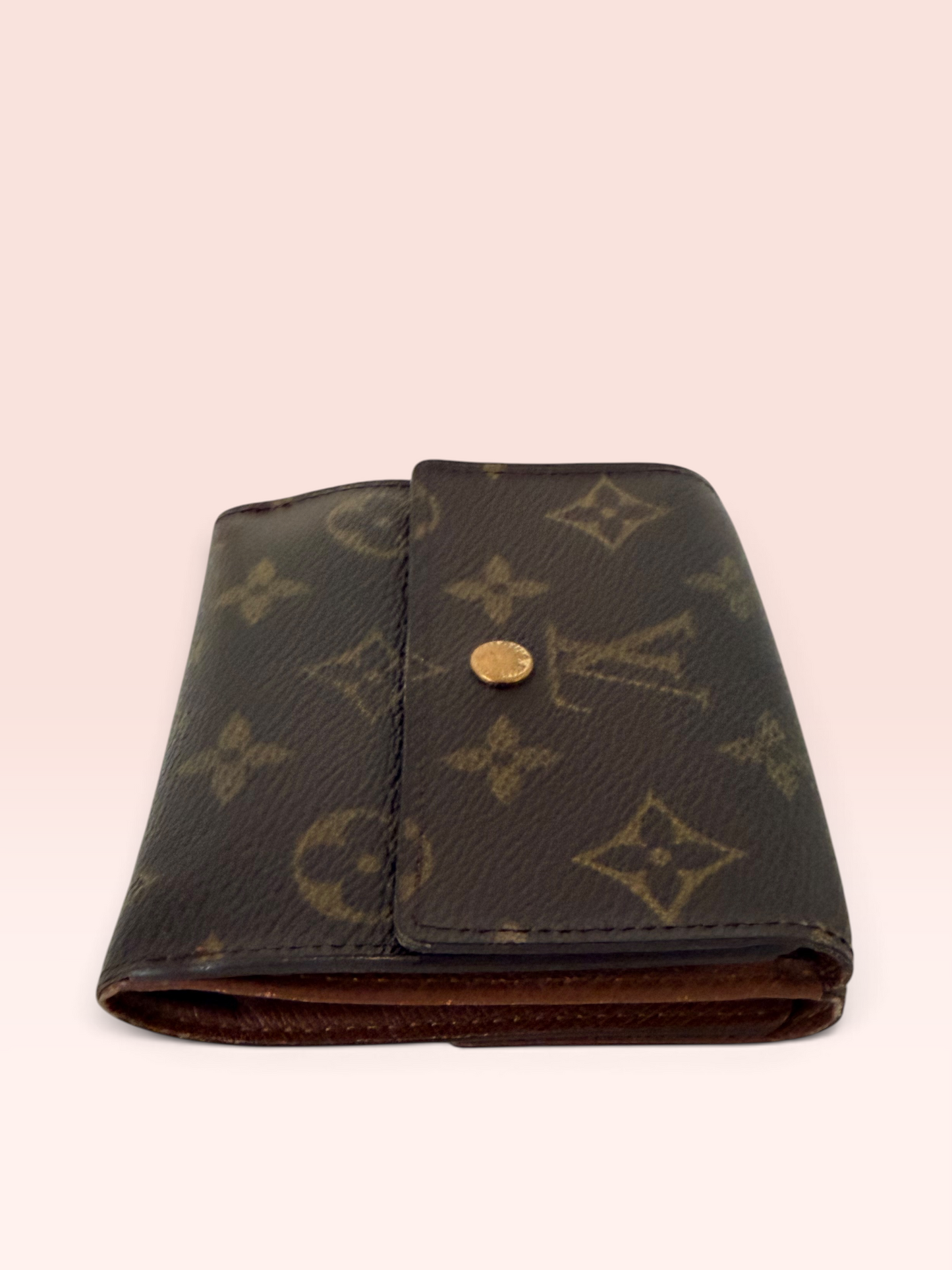 Louis Vuitton Monogram Canvas 0206 Elise Wallet 2003