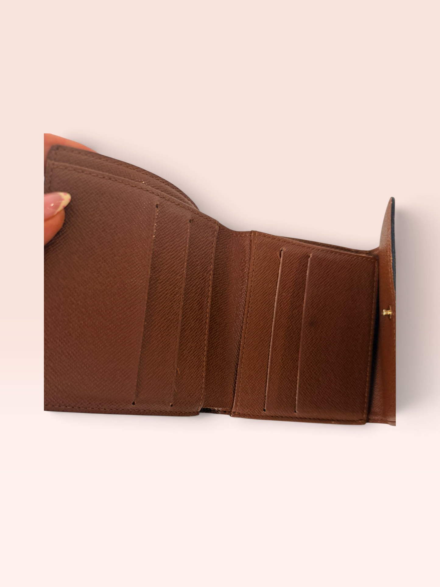 Louis Vuitton Monogram Canvas 0206 Elise Wallet 2003