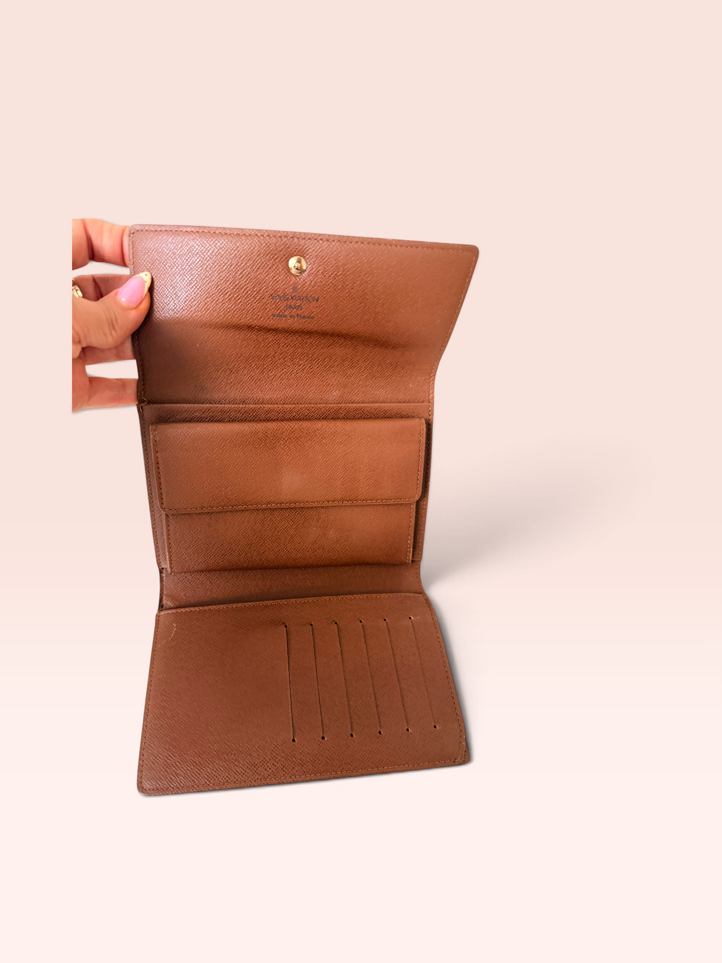Louis Vuitton Monogram Canvas 0207  Porte-Trésor International Wallet 2000