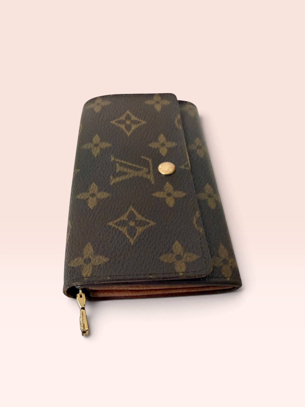 Louis Vuitton Monogram Canvas 0209Compact Wallet 1991