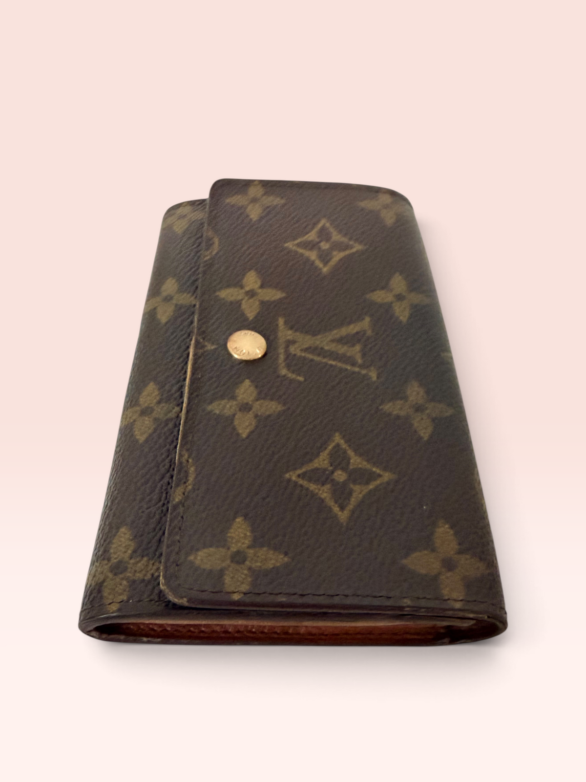 Louis Vuitton Monogram Canvas 0209Compact Wallet 1991