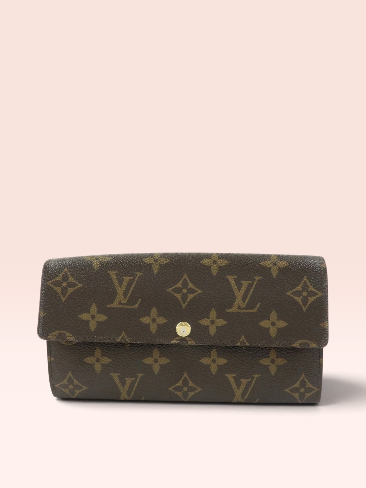 Louis Vuitton Monogram Canvas 0209 Sarah Wallet 2011