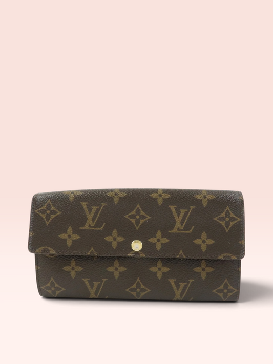 Louis Vuitton Monogram Canvas 0209 Sarah Wallet 2011